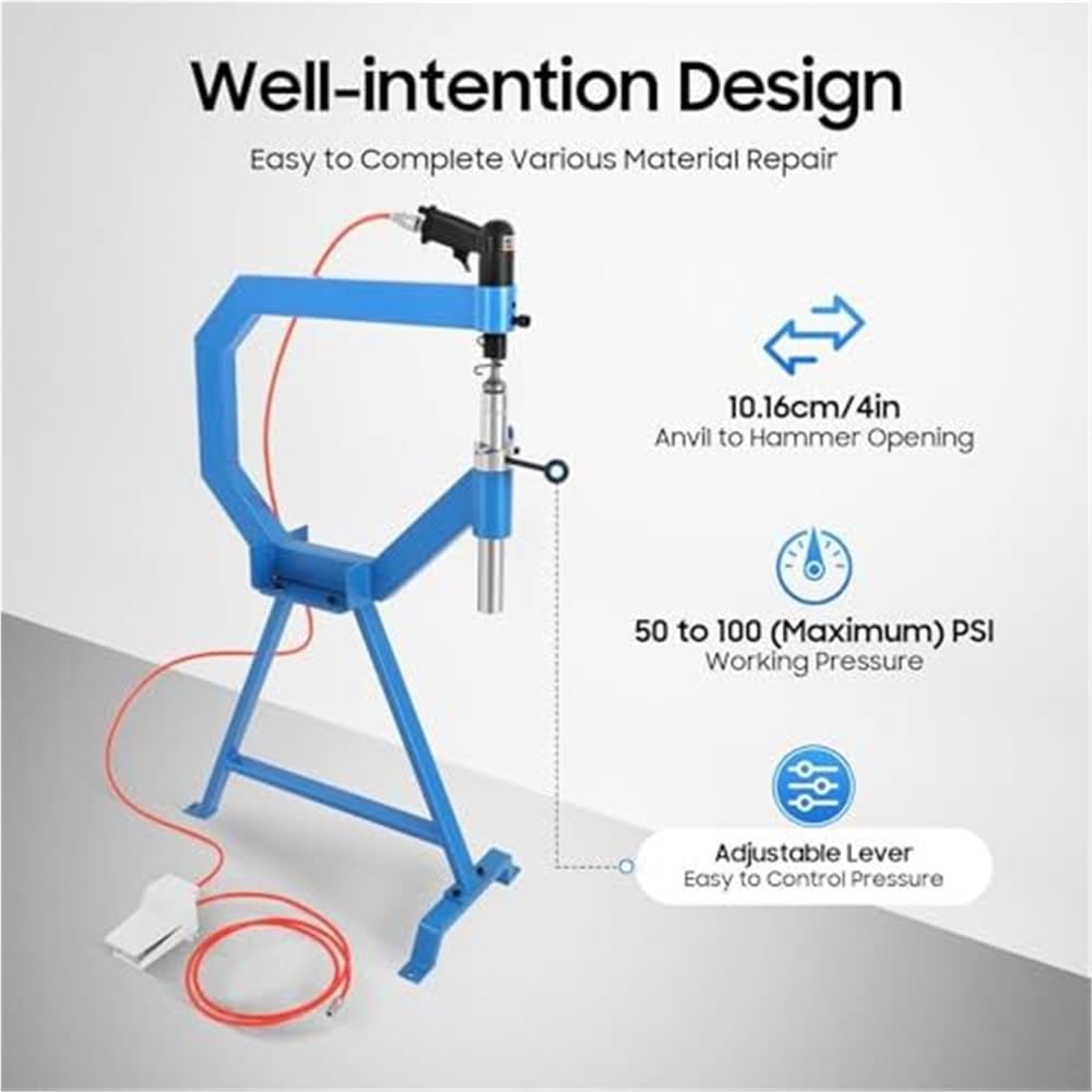 Pneumatic Planishing Hammer with Foot Pedal O66813