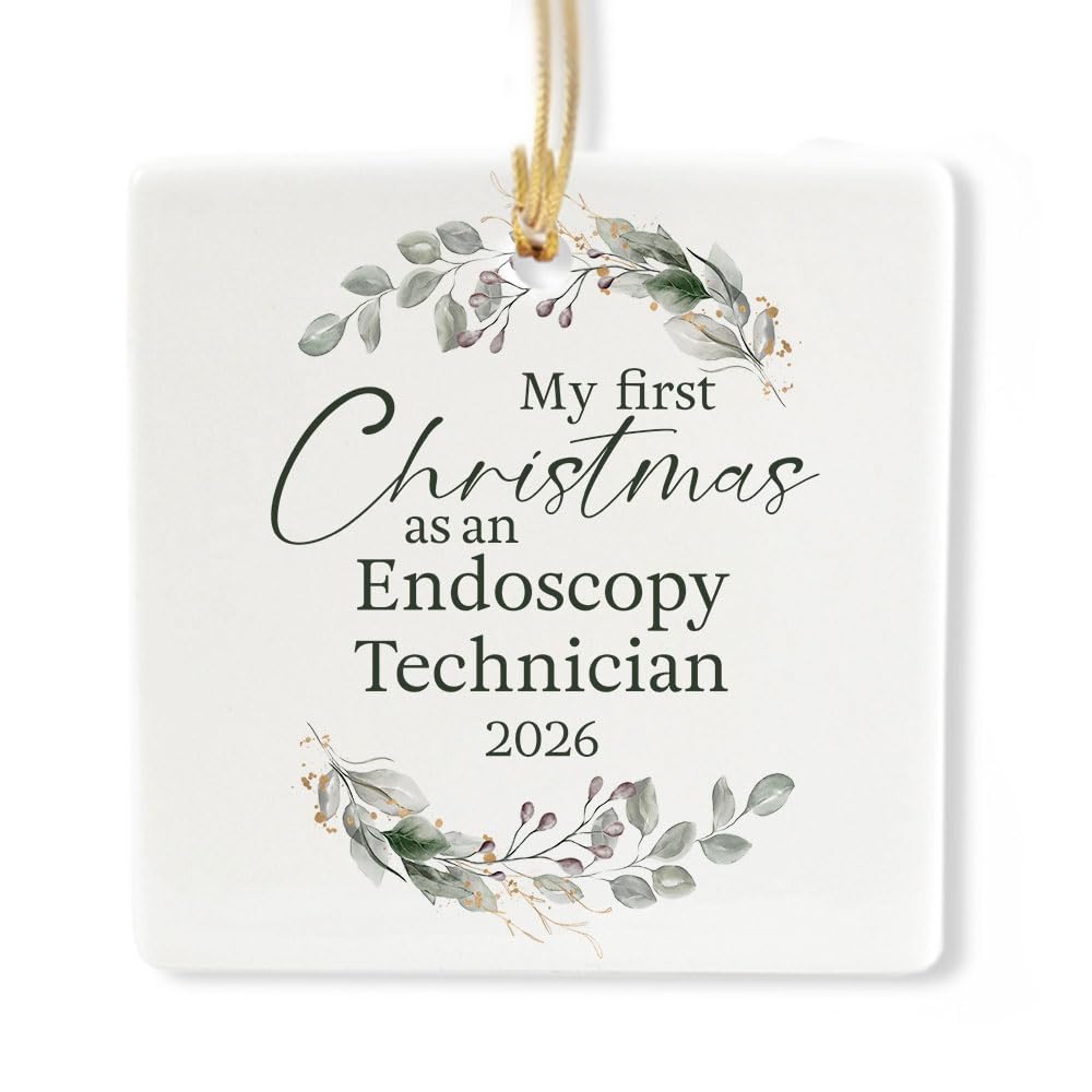 Ceramic 3-inch Square Ornament W6549