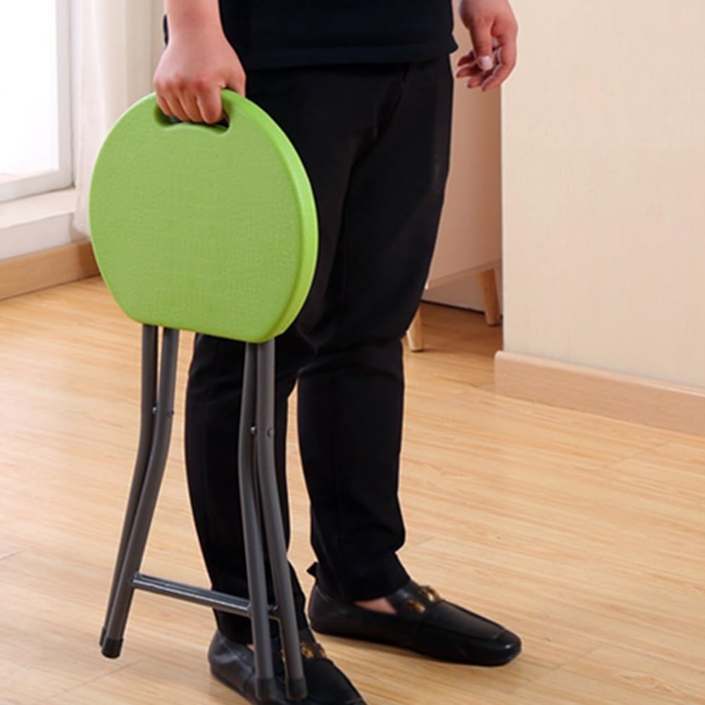 18 Inch Black Portable Folding Chair with Handle I60243