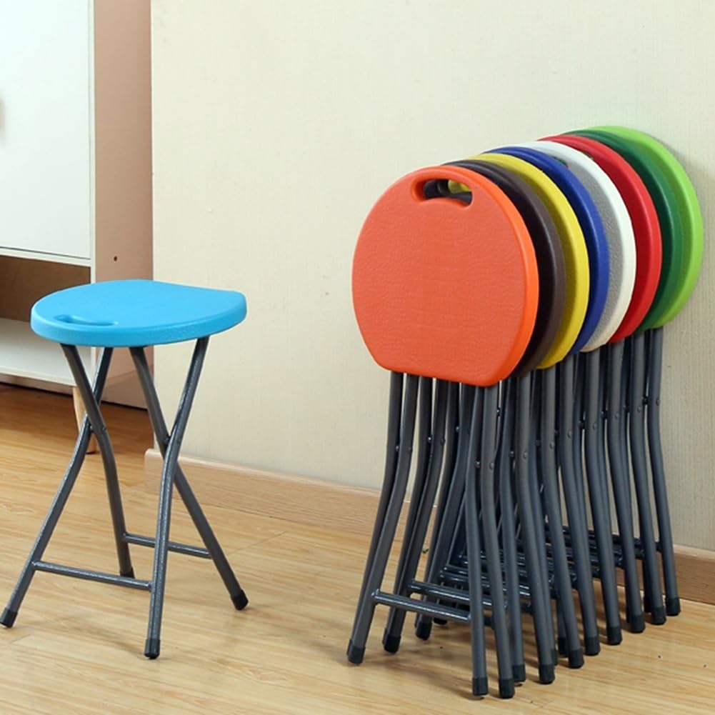 18 Inch Black Portable Folding Chair with Handle I60243