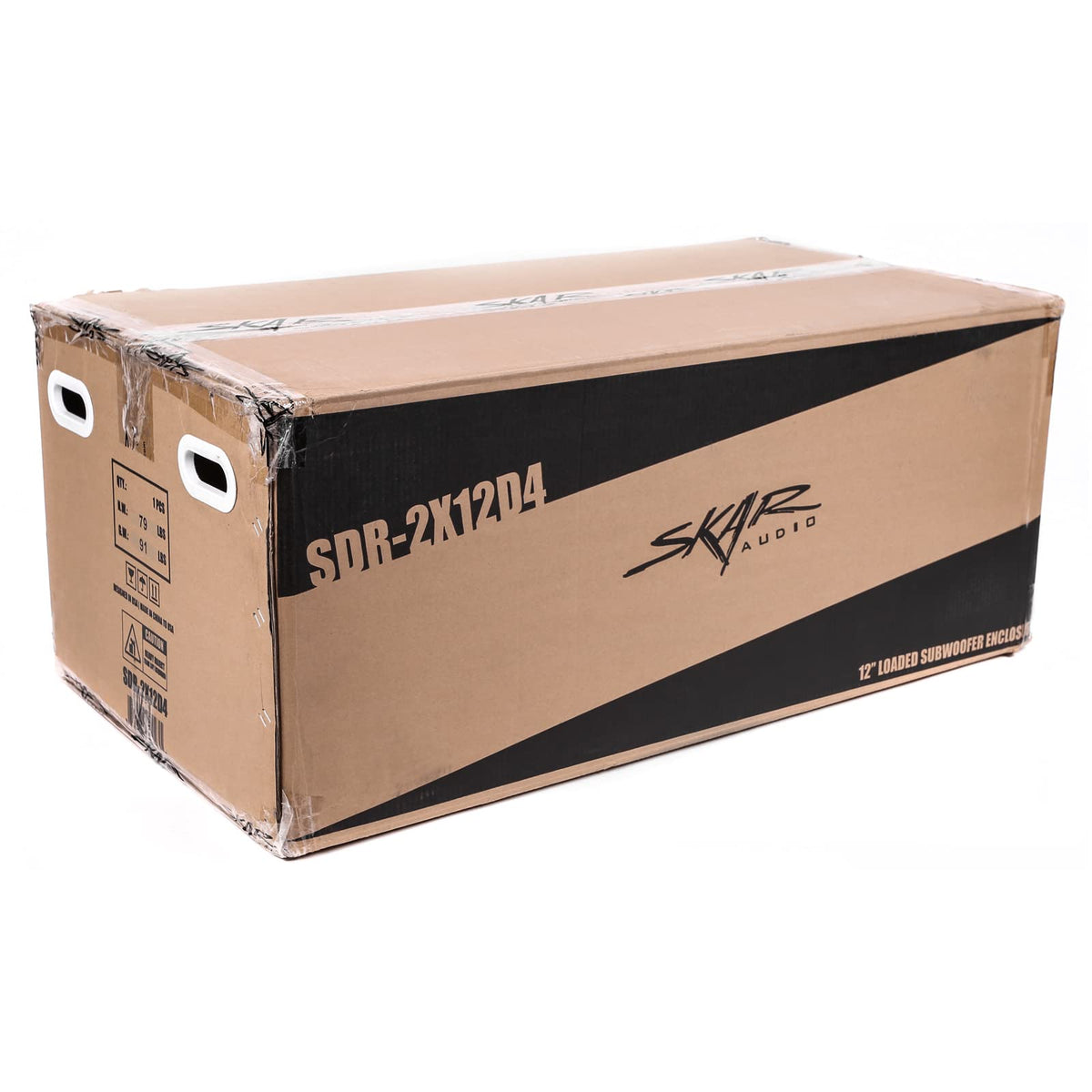 Dual 12" 2400W Vented Subwoofer Enclosure A948713
