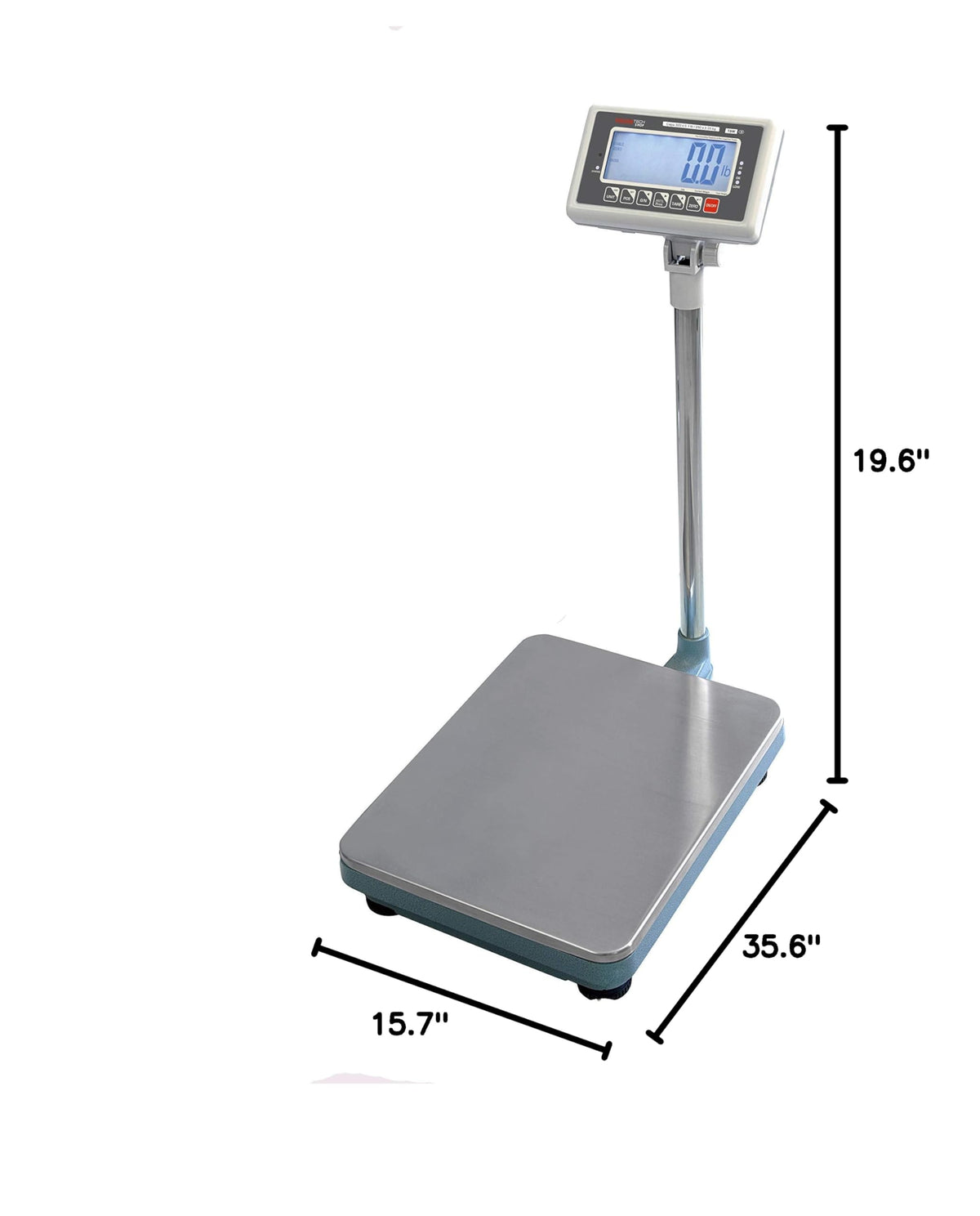 500lb Capacity Lb/Kg Switchable Bench Scale S216437