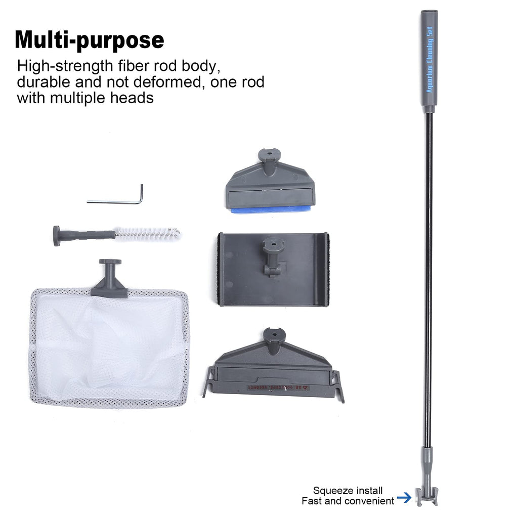 Aquarium Cleaning Tool Set 5 in 1 Q421