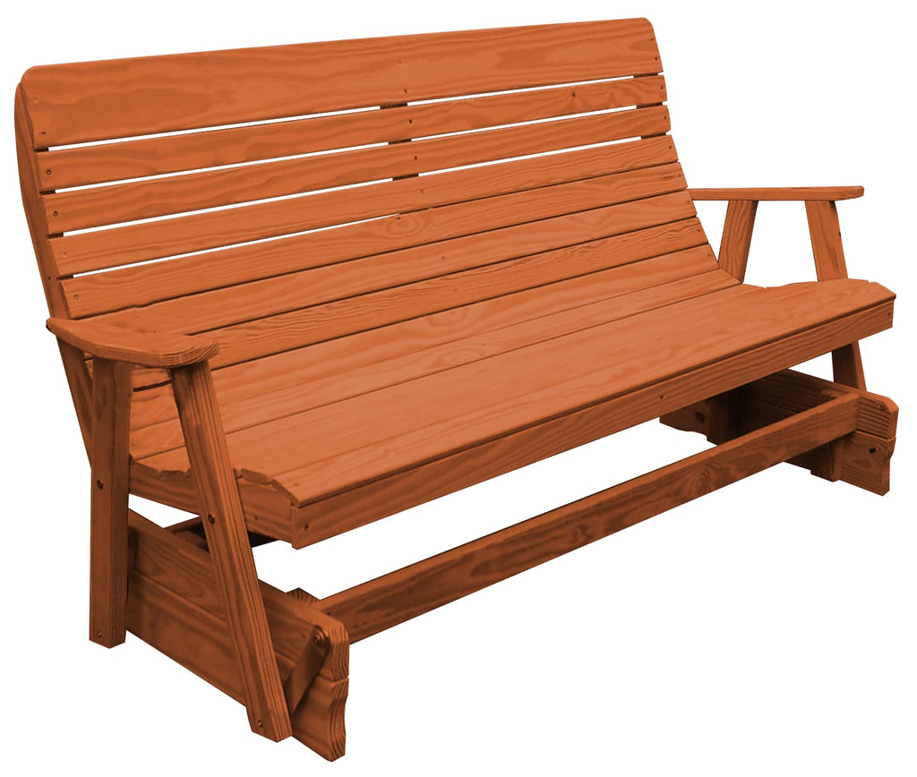 Pressure Treated Pine Highback Glider R968125