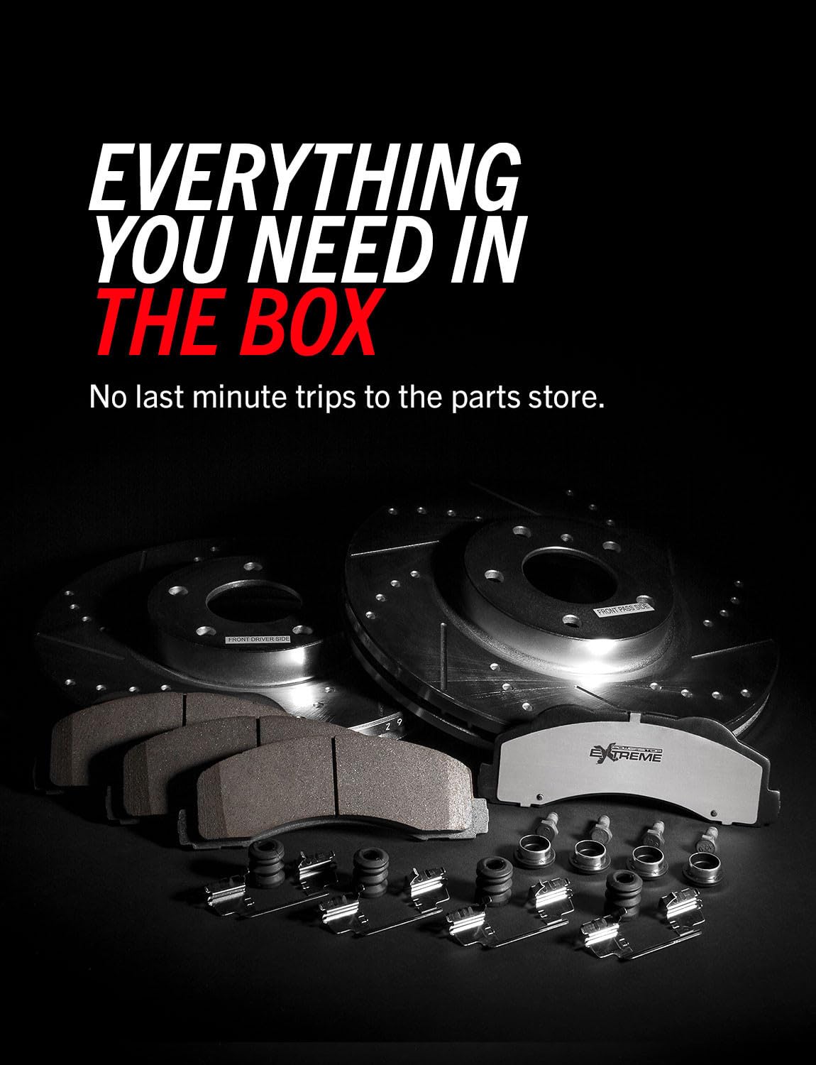 Brake Pad & Rotor Kit Front & Rear S9511