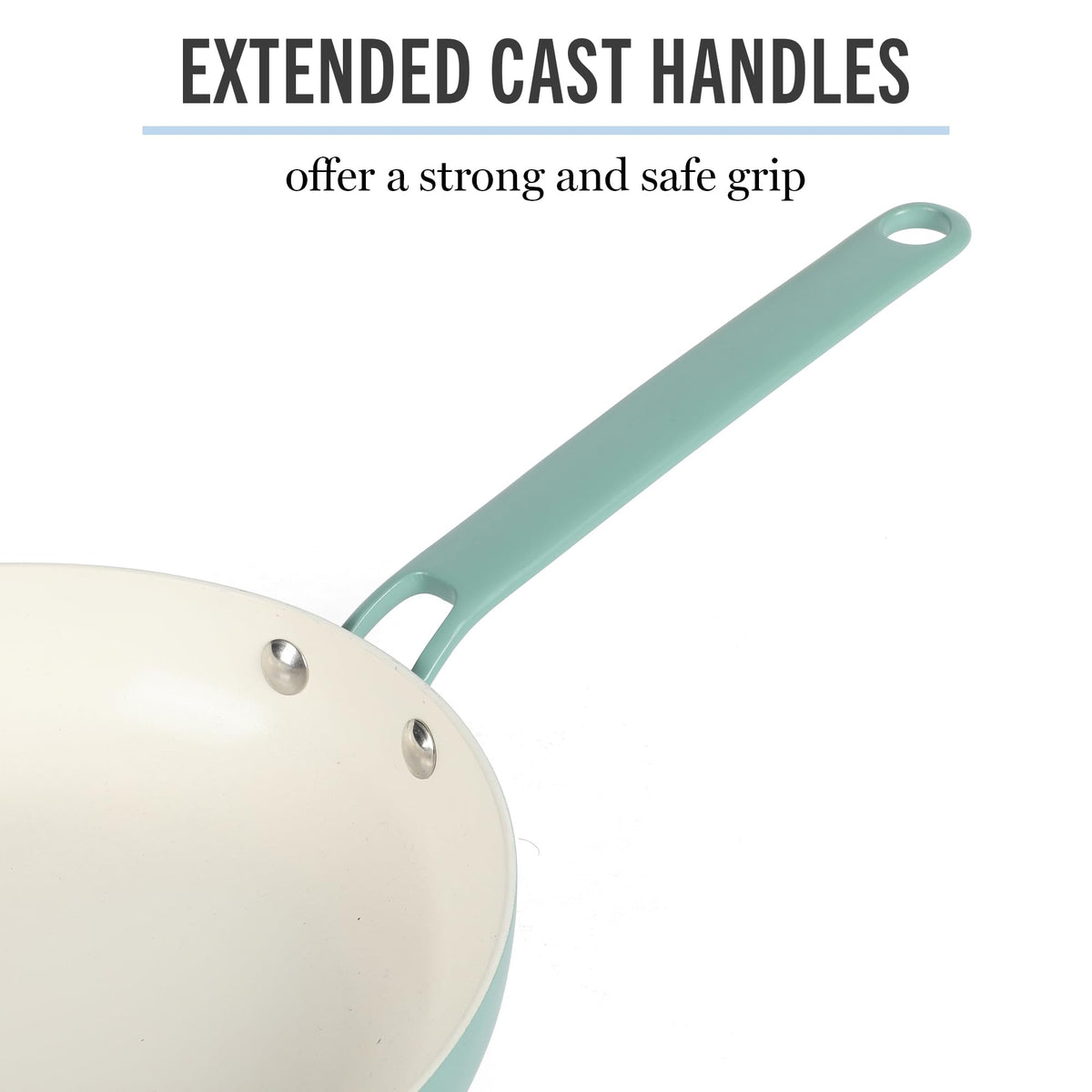 12 Piece Nonstick Ceramic Aluminum Cookware Set Teal Z14281