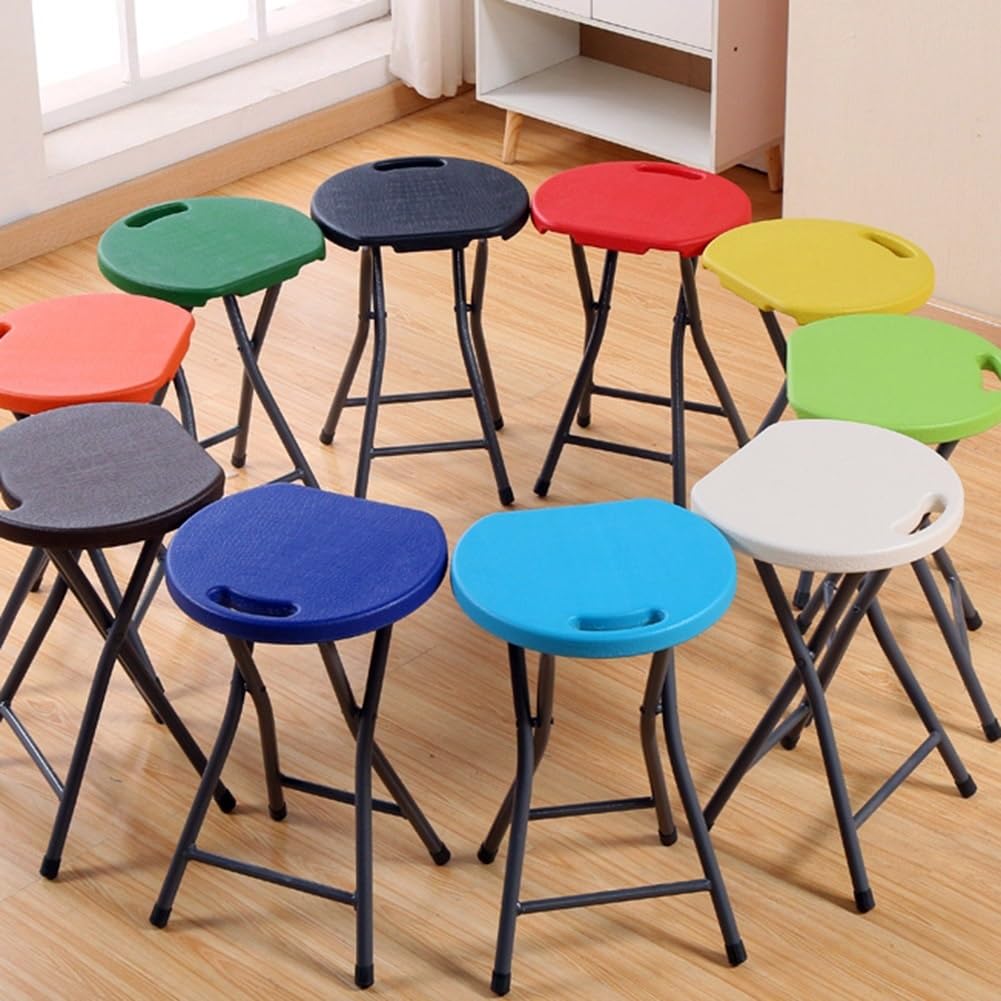 18 Inch Black Portable Folding Chair with Handle I60243