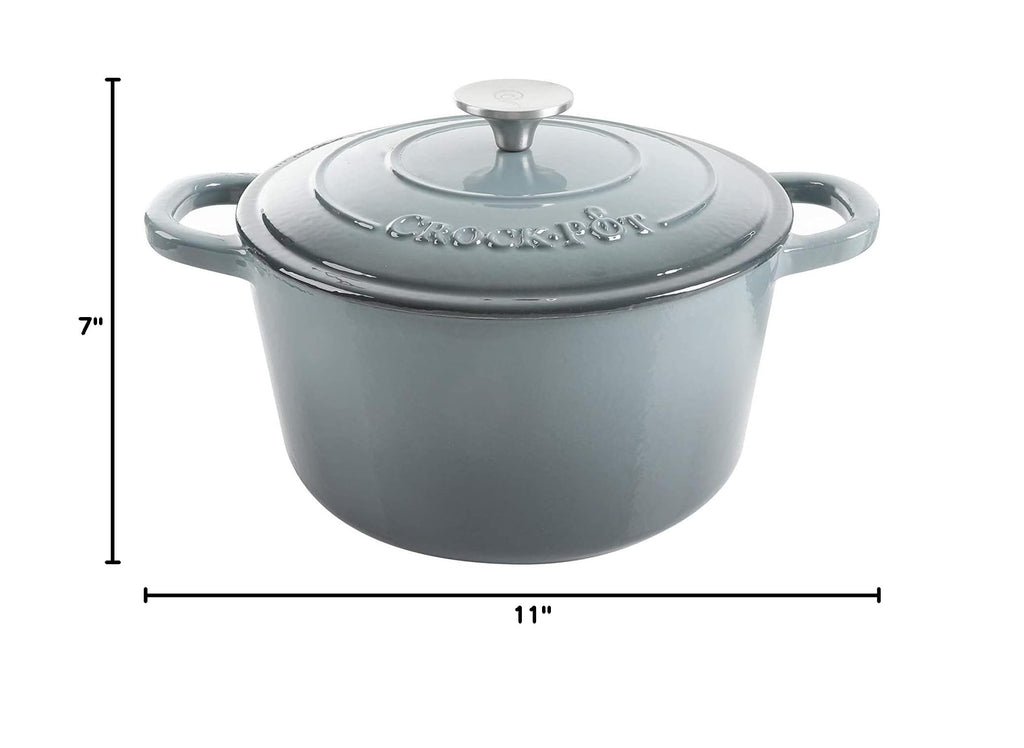 7-Quart Enameled Cast Iron Dutch Oven with Lid U1675