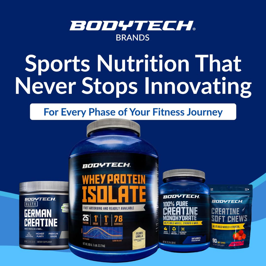 Whey Protein Isolate Powder, French Vanilla, 5 lb B98891