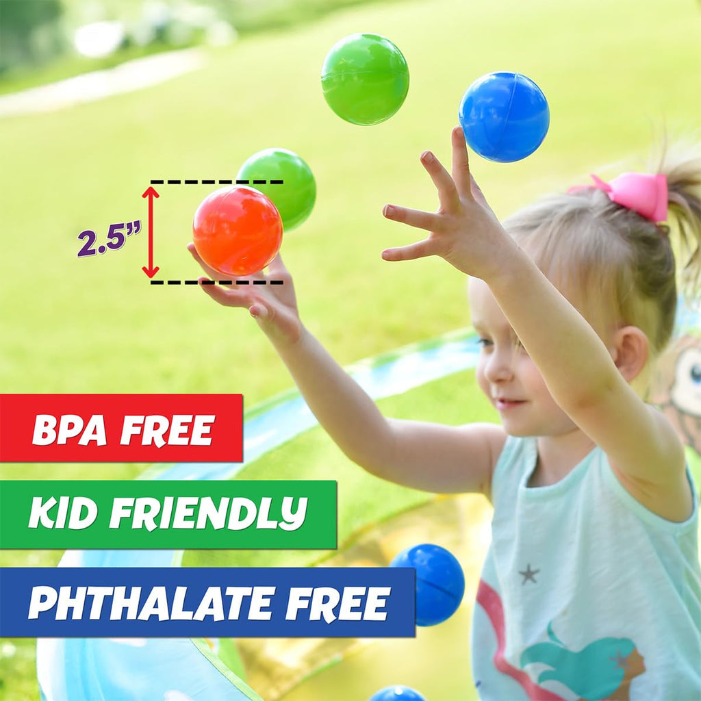 100 Count Multi Colored Play Balls M272546