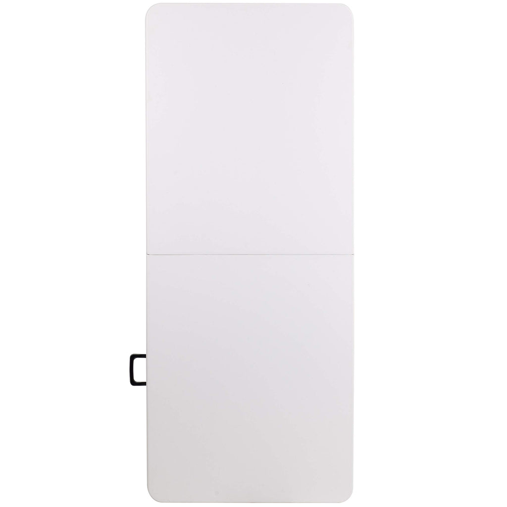 White 6-Foot Bi-Fold Plastic Folding Table M668544