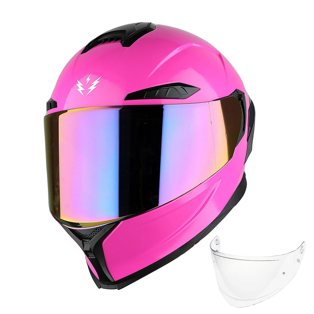 Motorcycle Full Face Helmet with Dual Visor Z39759