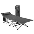 Folding Lightweight Portable Heavy Duty Travel Cot with Large Pocket N114263