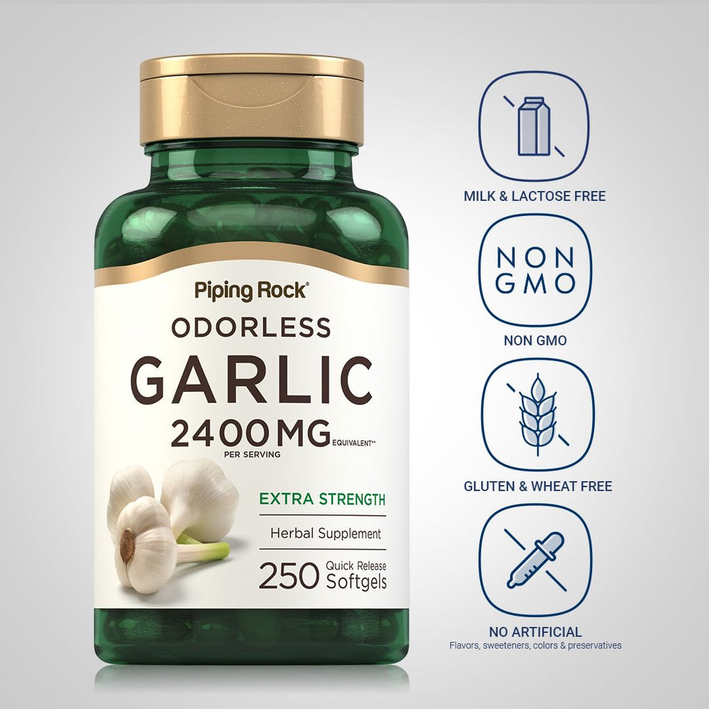 Odorless Garlic Softgels 250 Count Y650