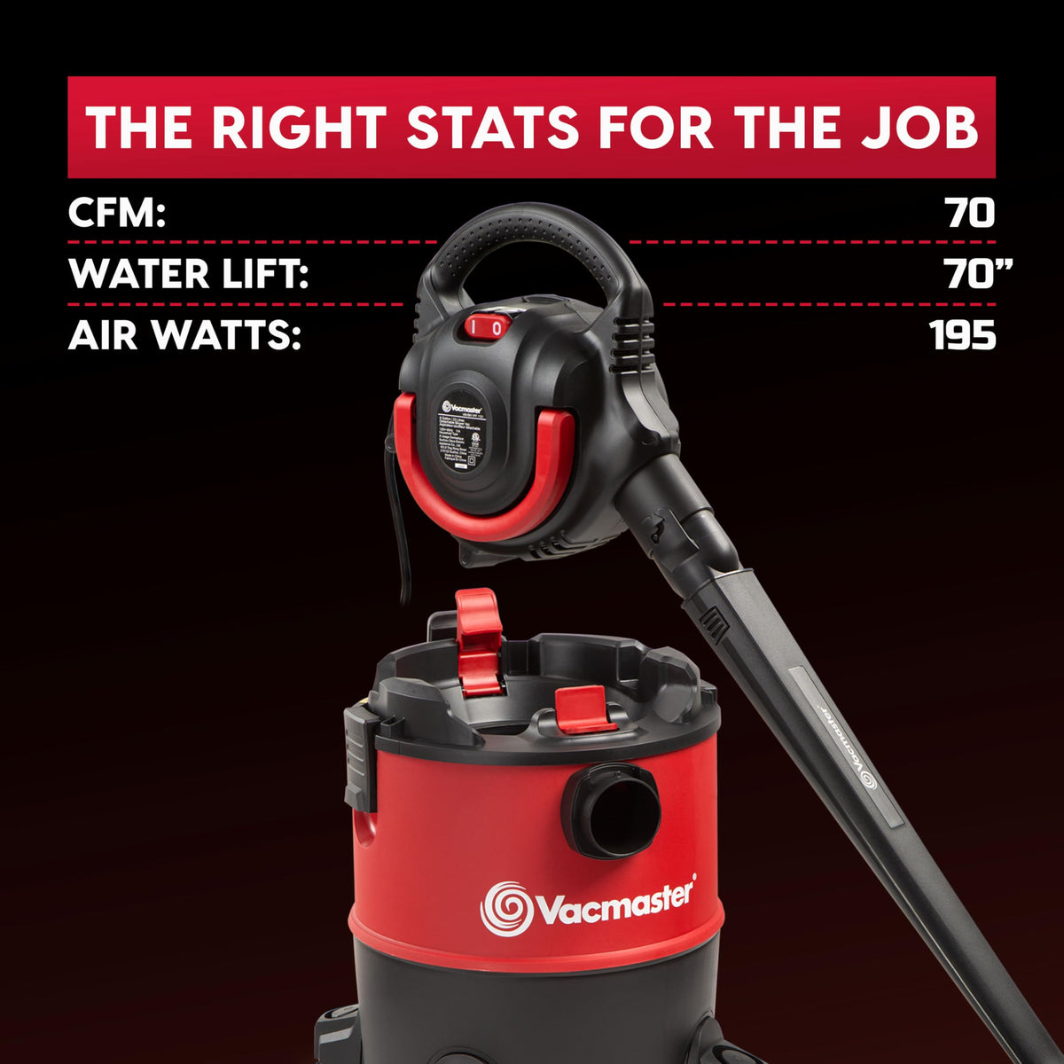 6 Gal Wet/Dry Vac with Detachable Blower A80791
