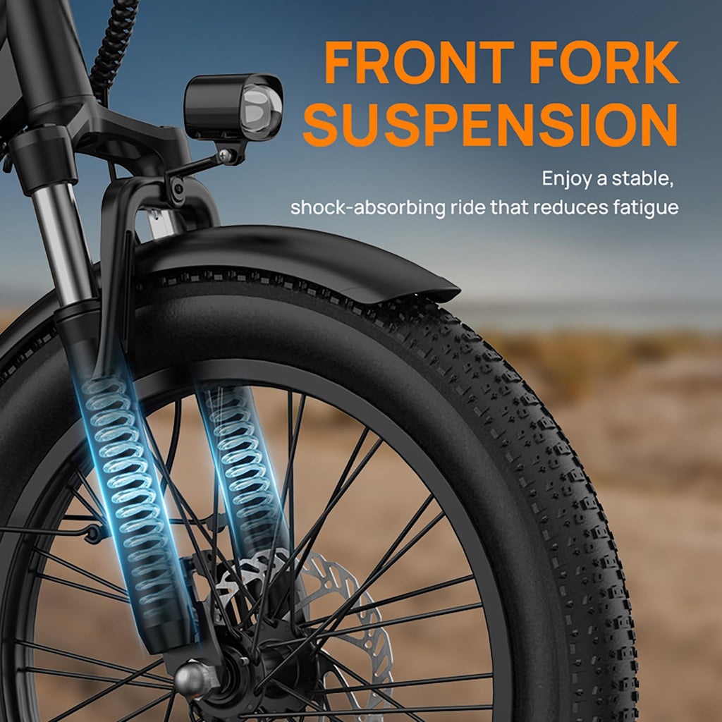 20" Fat Tire Electric Bike with 1000W Motor A69374