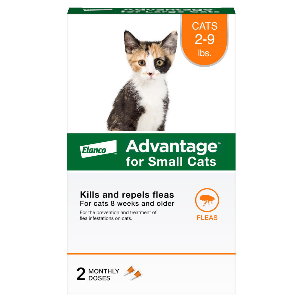 Topical Cat Flea Treatment and Prevention for Small Cats 2-9 lbs I666