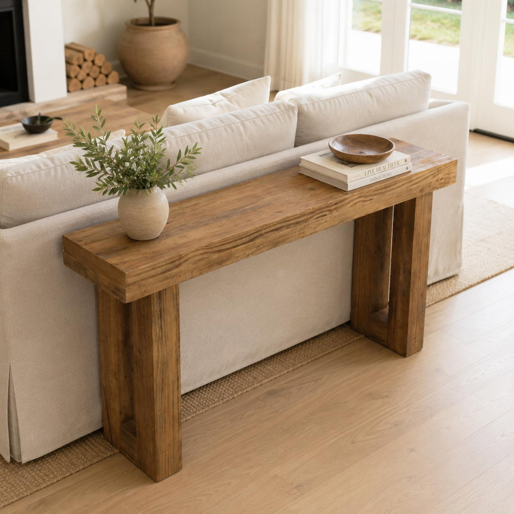 Solid Wood Console Table F710028