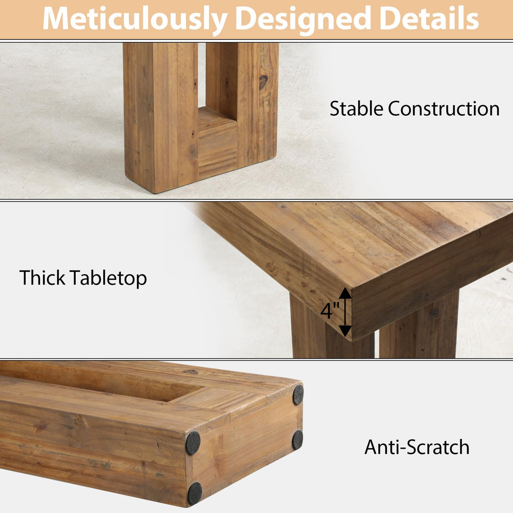 Solid Wood Console Table F710028