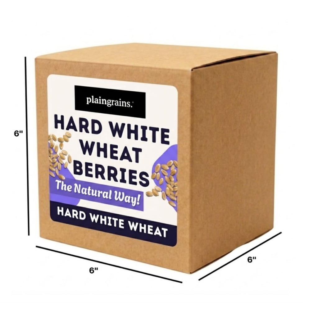 5.5 LB Dry Hard White Wheat Berries Whole Grain N6844
