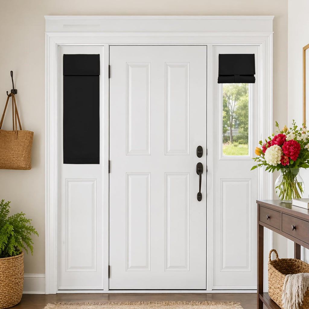 Black Classroom Door Window Cover R416665