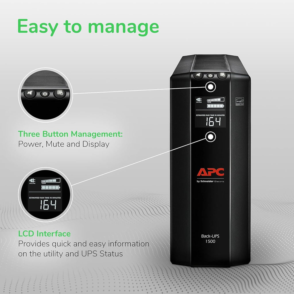 UPS Battery Backup & Surge Protector D467412