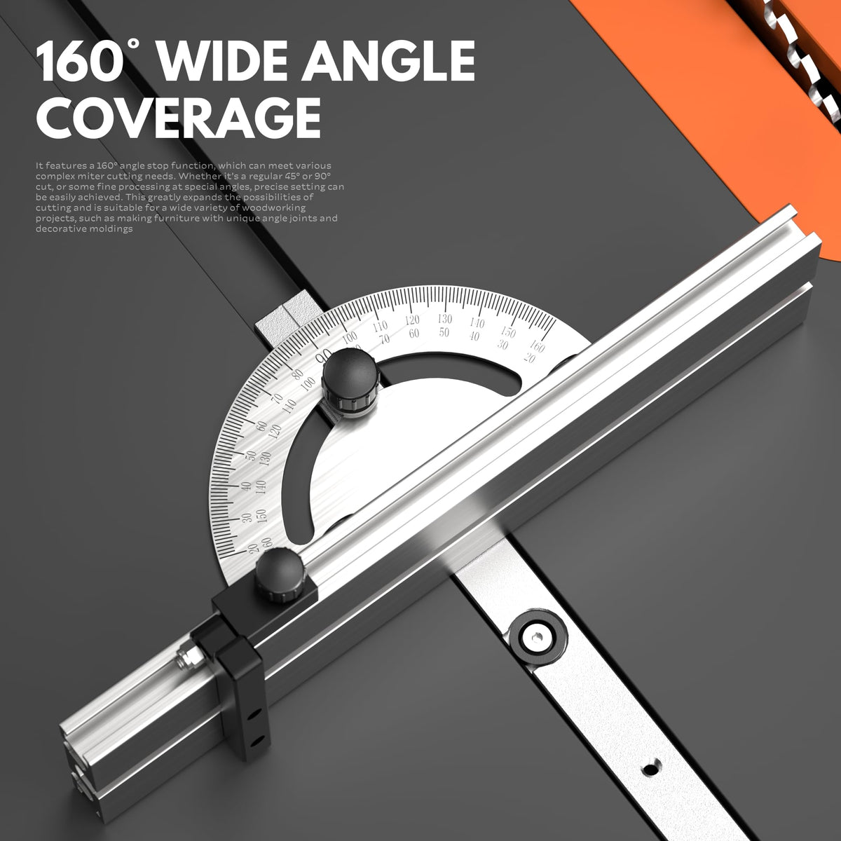 Miter Gauge for Table Saw with Miter Fence S907