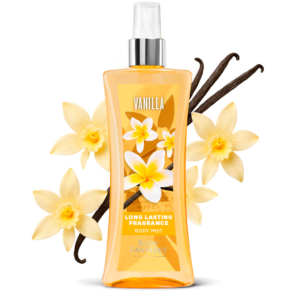 Vanilla Body Spray 8 fl oz (Pack of 2) Y65396