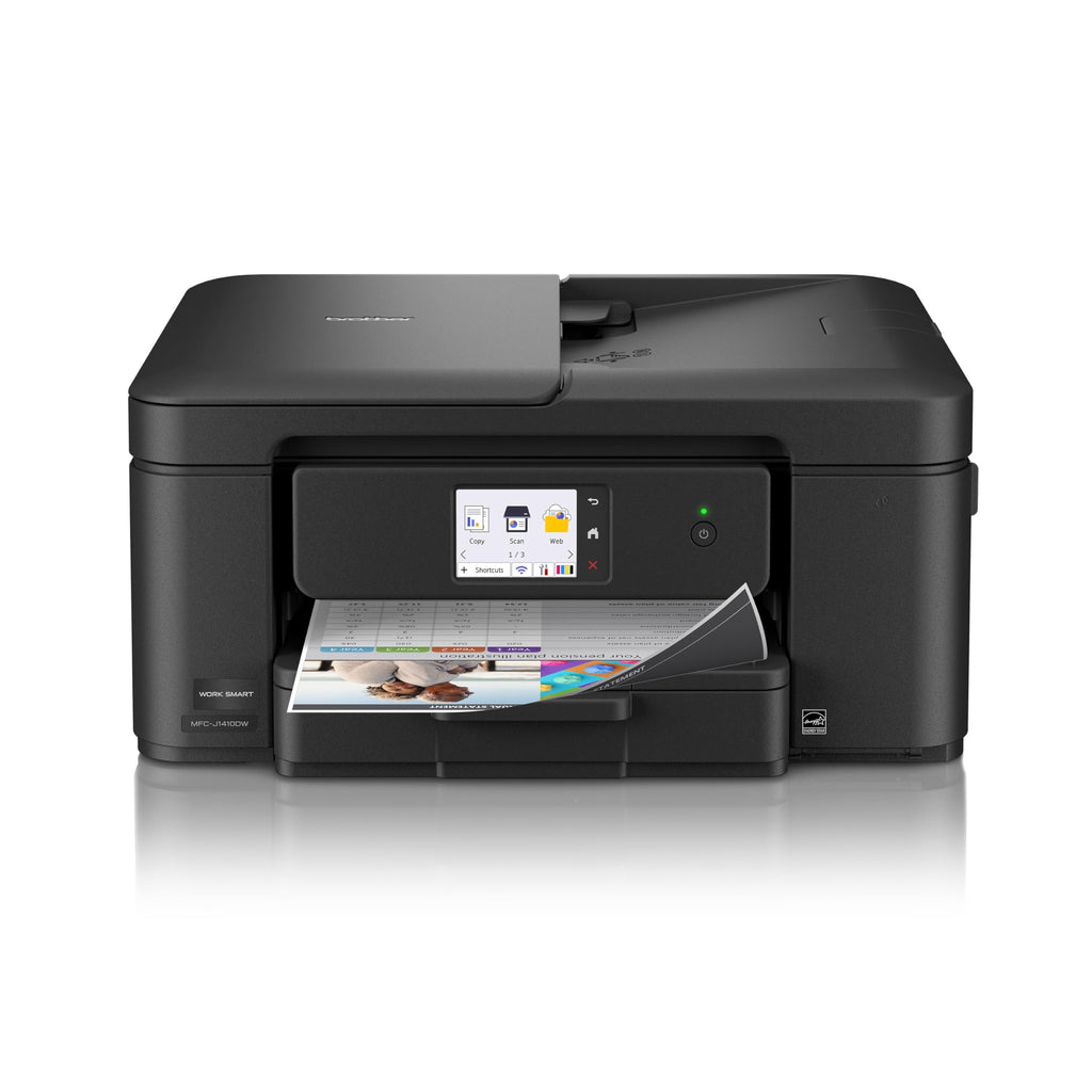Wireless Color Inkjet All-in-One Printer with Touchscreen and Automatic Duplex Printing I63287