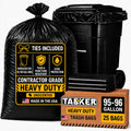95 Gallon 2 Mil Heavy Duty Trash Bags 25 Count G46332