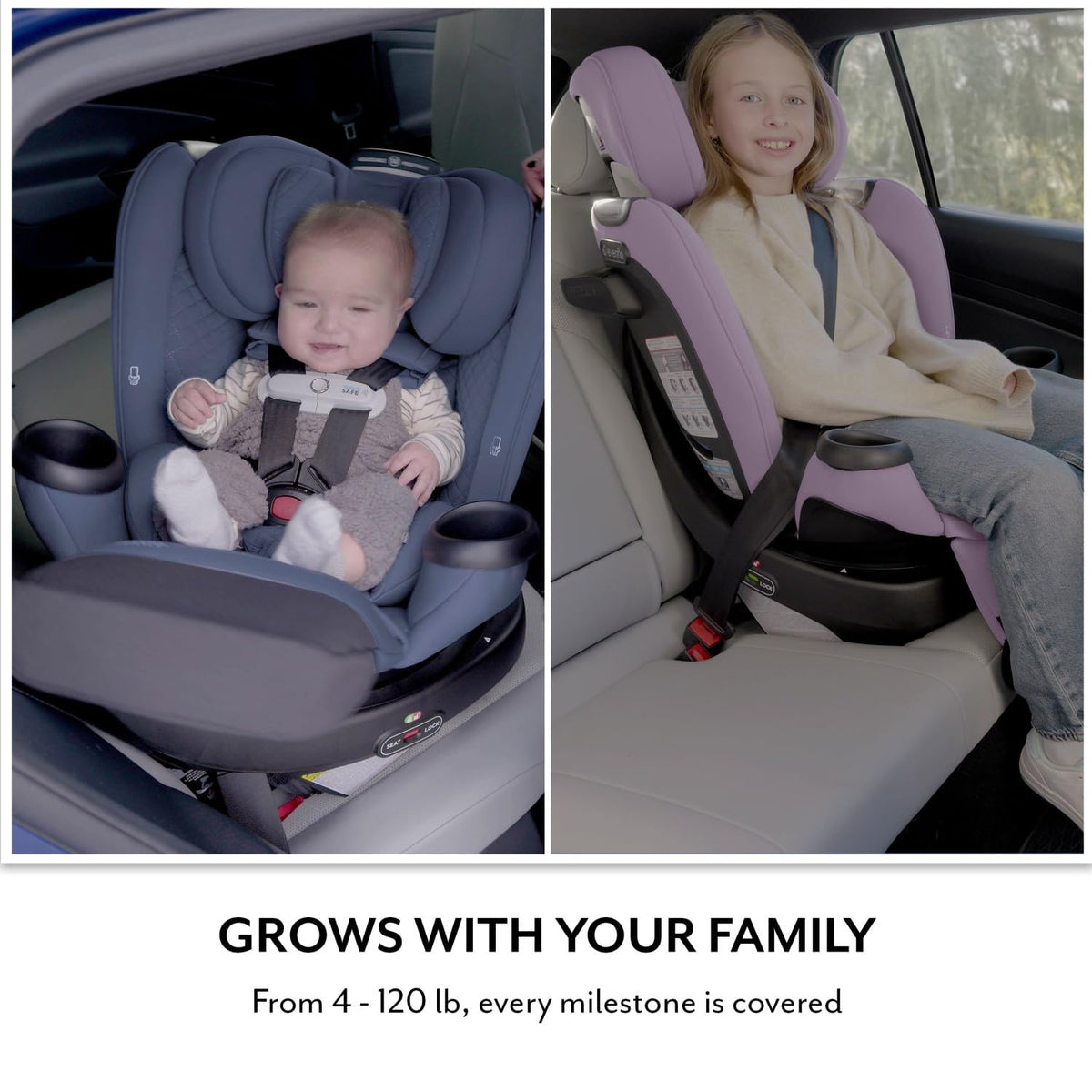 All-in-One Rotating Car Seat Y542382