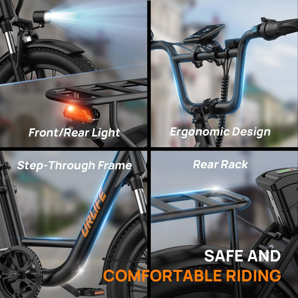 20" Fat Tire Electric Bike with 1000W Motor A69374