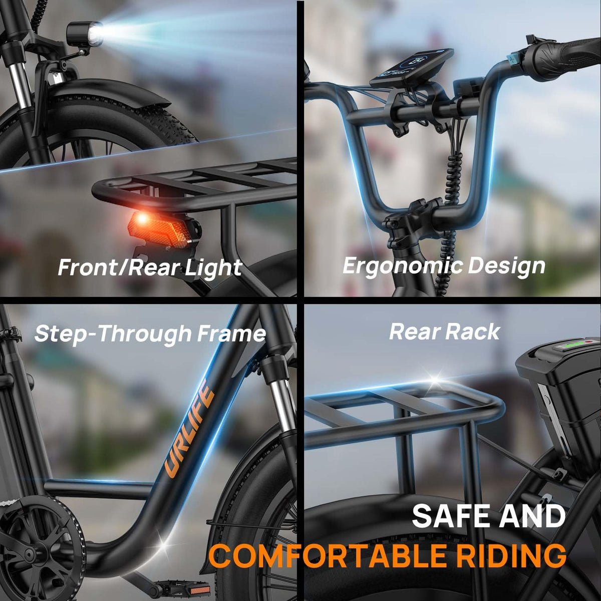 20" Fat Tire Electric Bike with 1000W Motor A69374