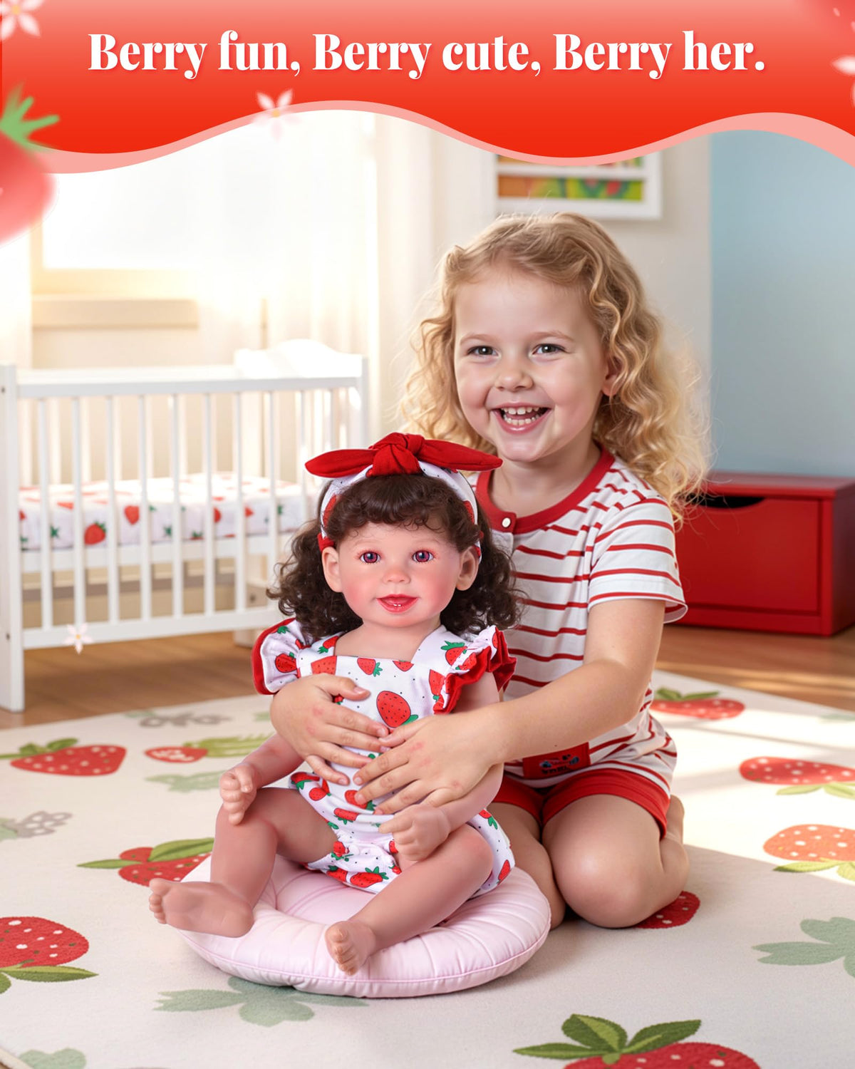 18-20 Inch Doll Clothes Strawberry Outfit K37125