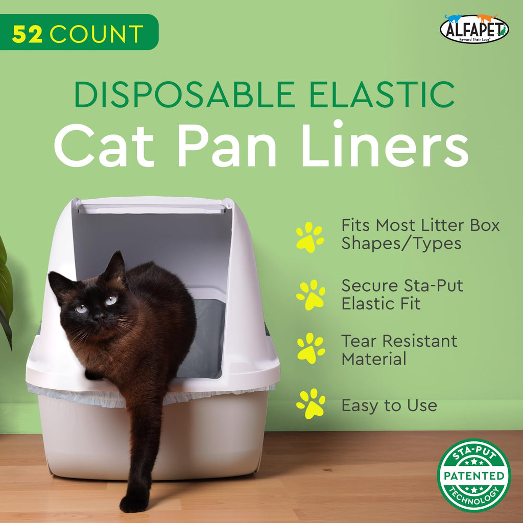 Heavy Duty 52 Pack Litter Box Liners F750