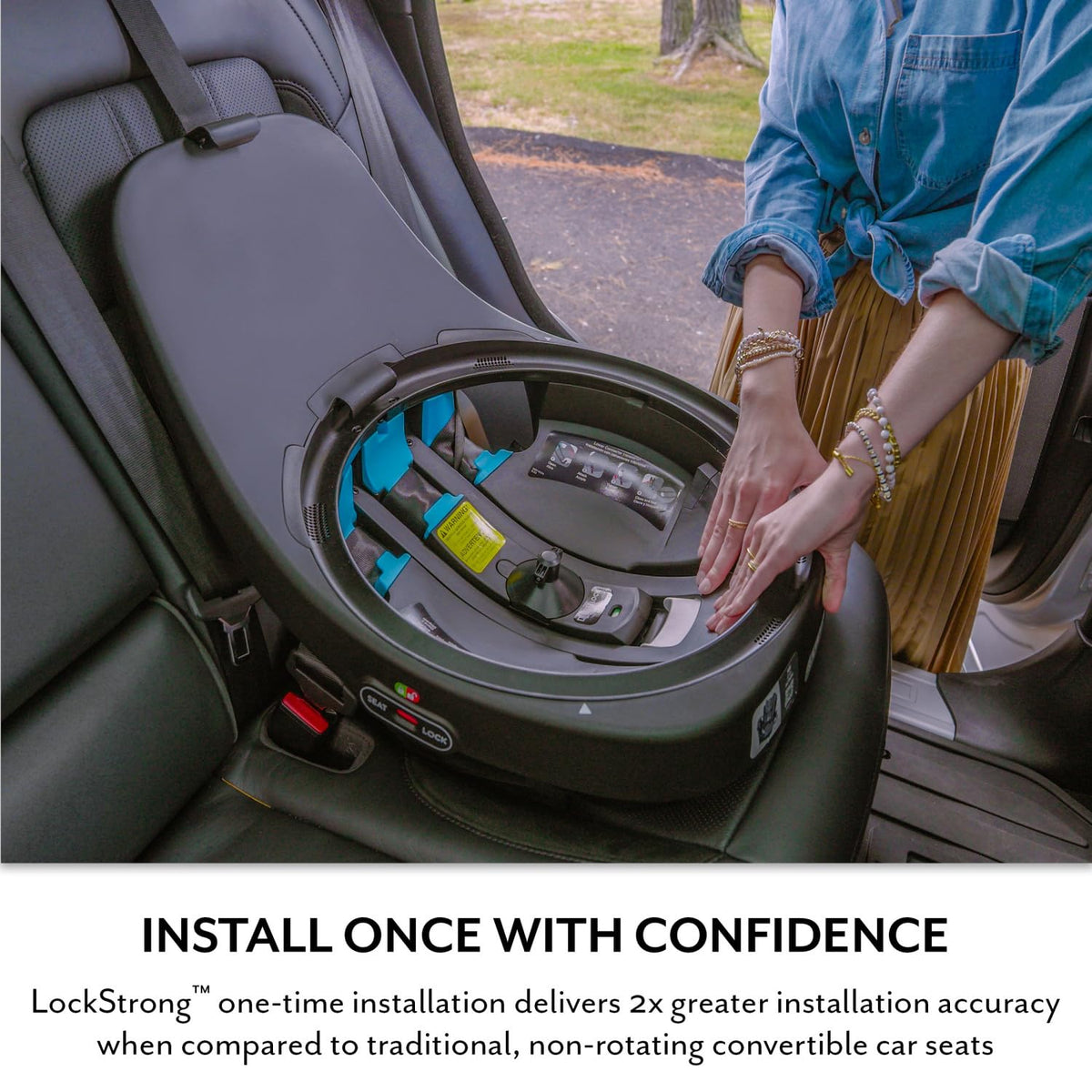 All-in-One Rotating Car Seat Y542382