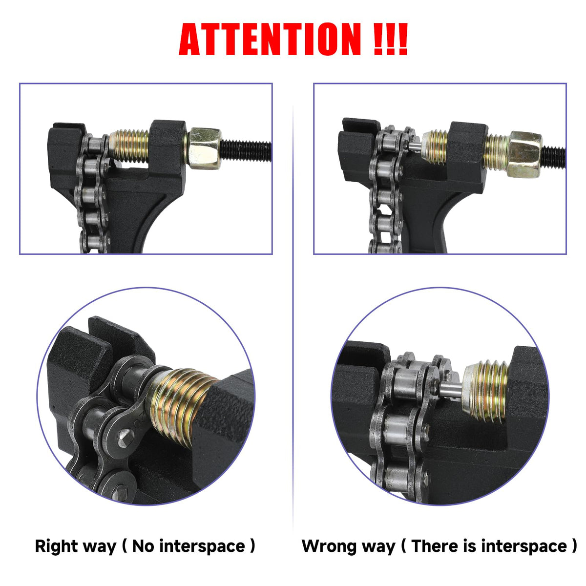 Motorcycle Chain Breaker Tool V451620