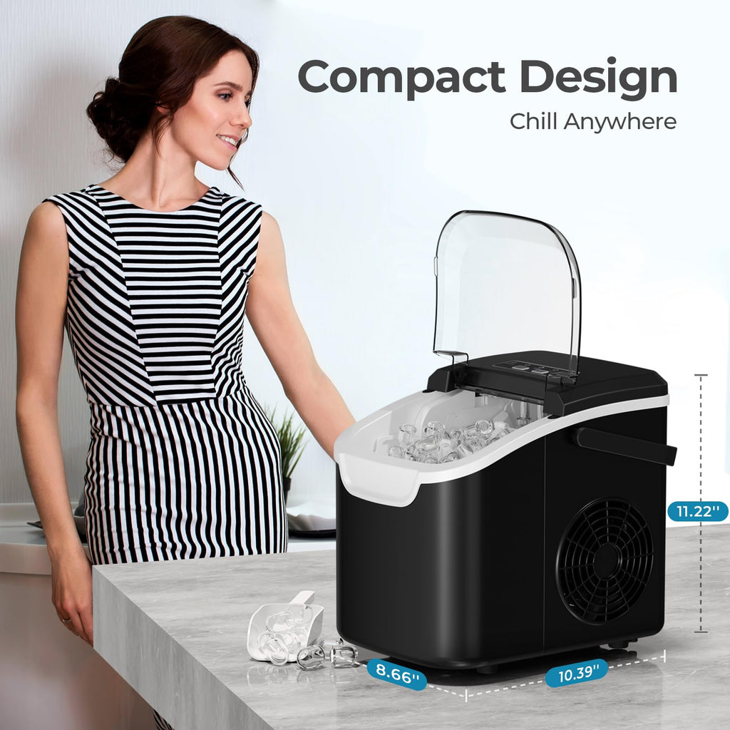 Countertop Ice Maker Machine 26Lbs/Day R55847