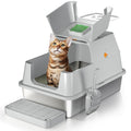 Stainless Steel XL Cat Litter Box with Lid L57893