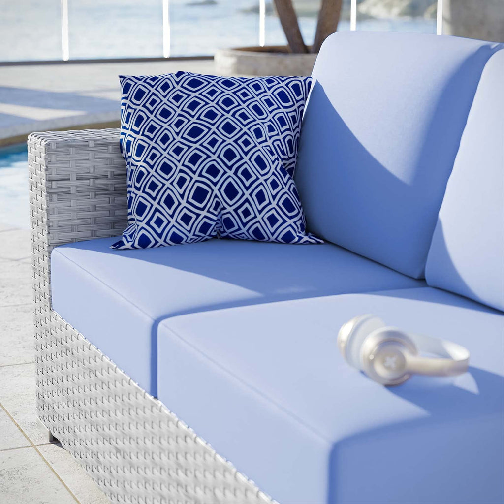 Rattan Wicker Loveseat Sofa I3526