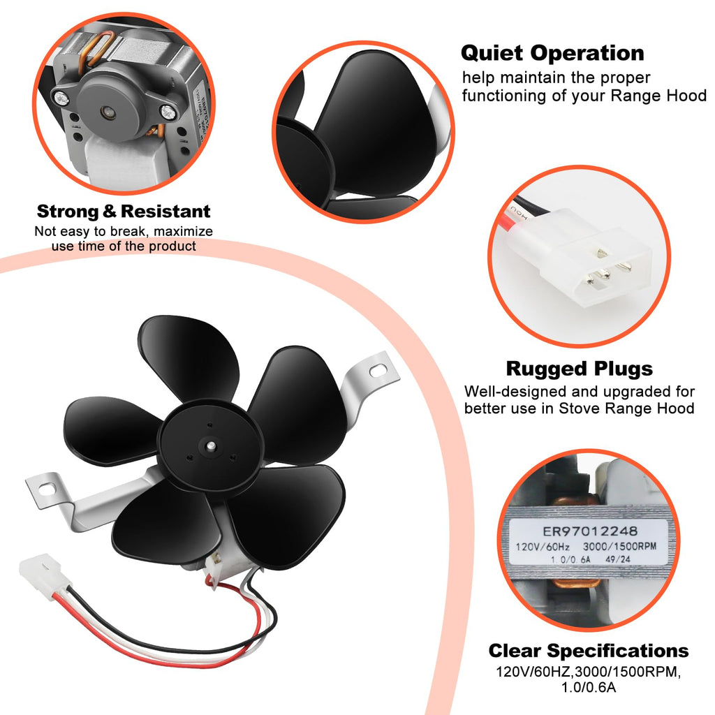 Range Hood Fan Motor K109