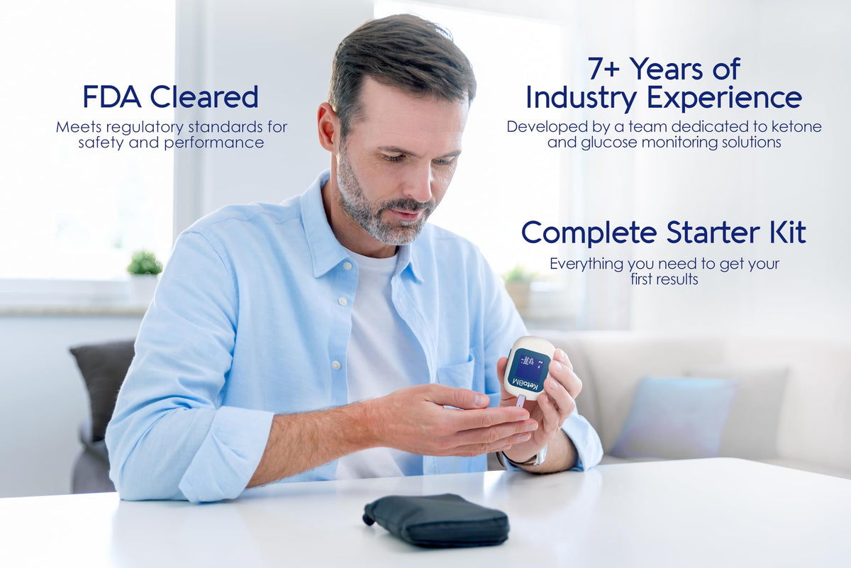 Blood Glucose & Ketone Monitoring System Starter Kit C63683