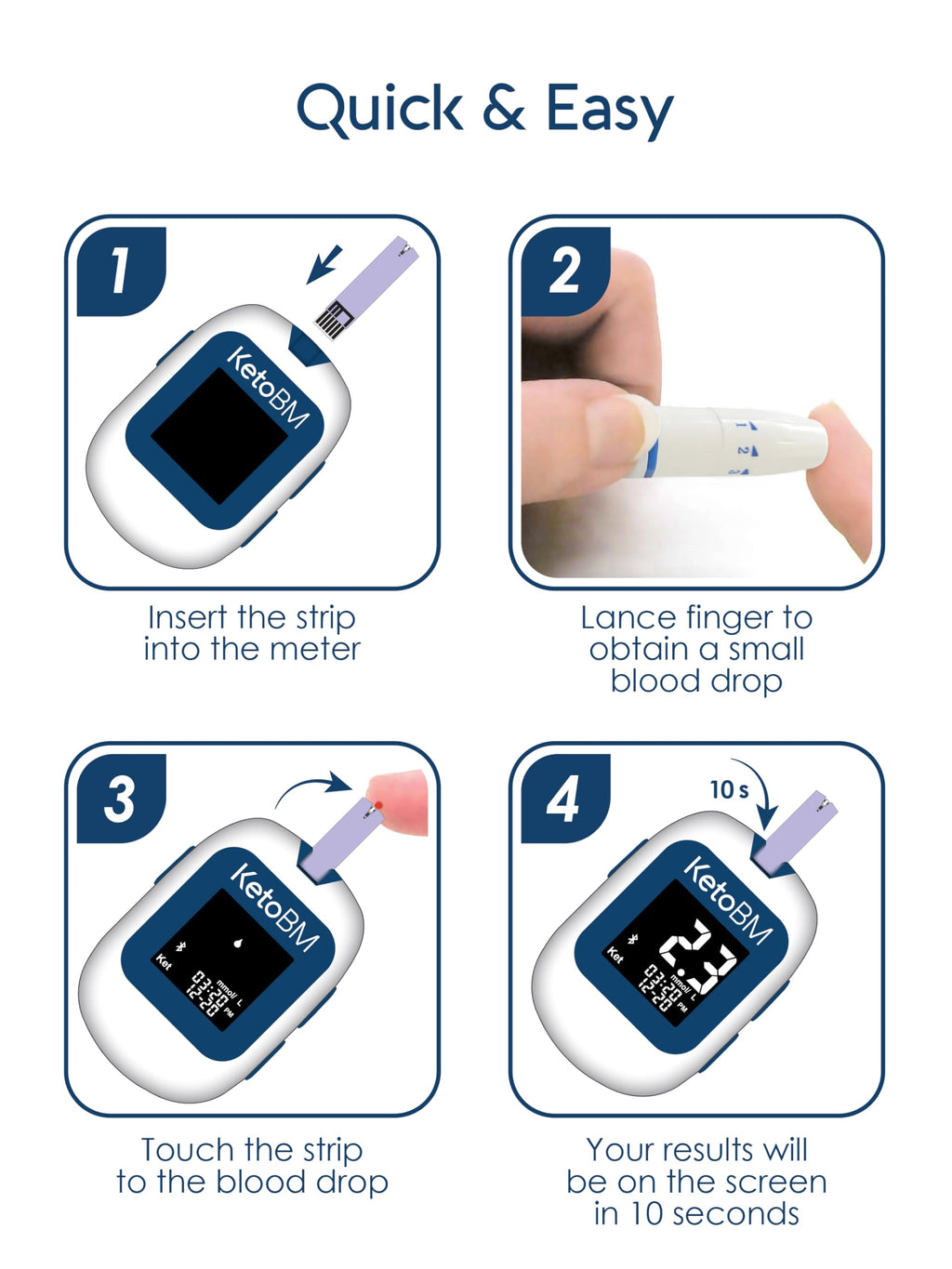 Blood Glucose & Ketone Monitoring System Starter Kit C63683