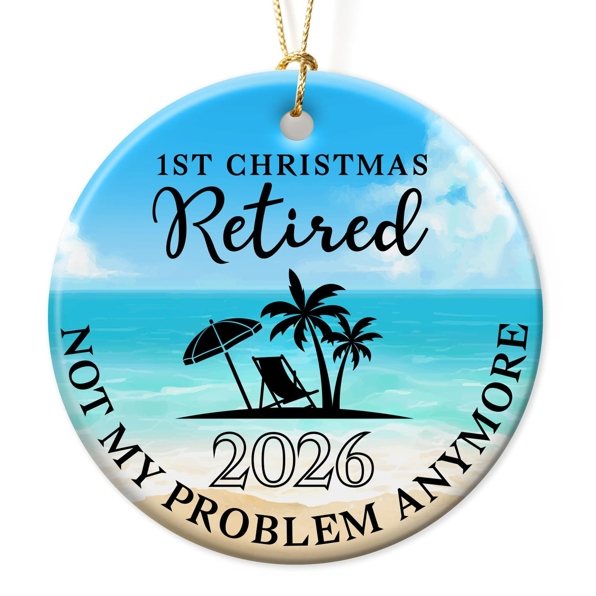 Retirement Ornament 2026 G43862