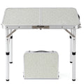 Adjustable Height Small Folding Camp Table T833