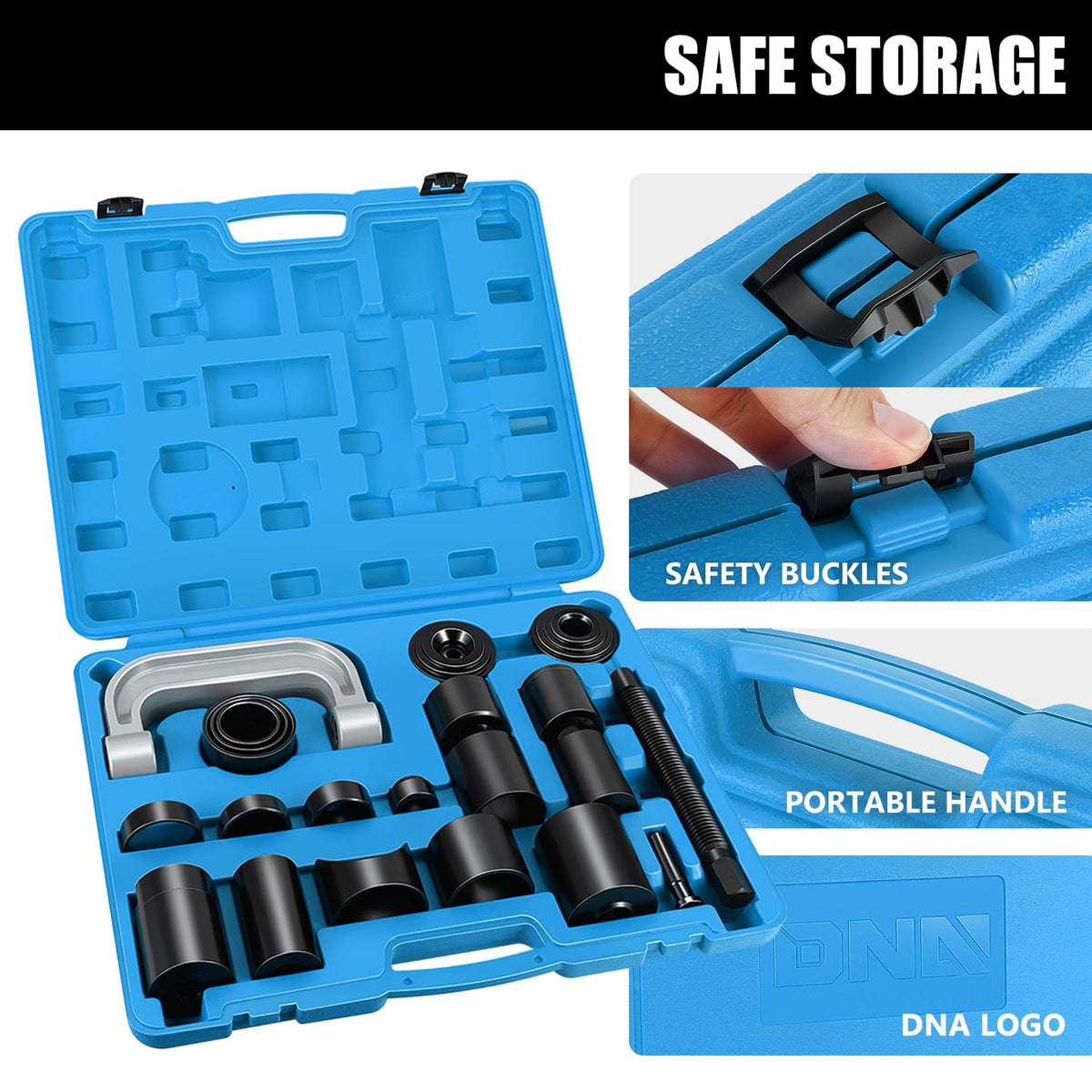 21pcs Universal Ball Joint Service Repair Tool Kit D544