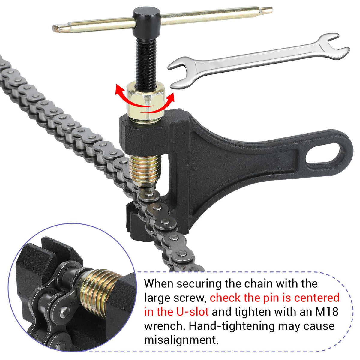 Motorcycle Chain Breaker Tool V451620