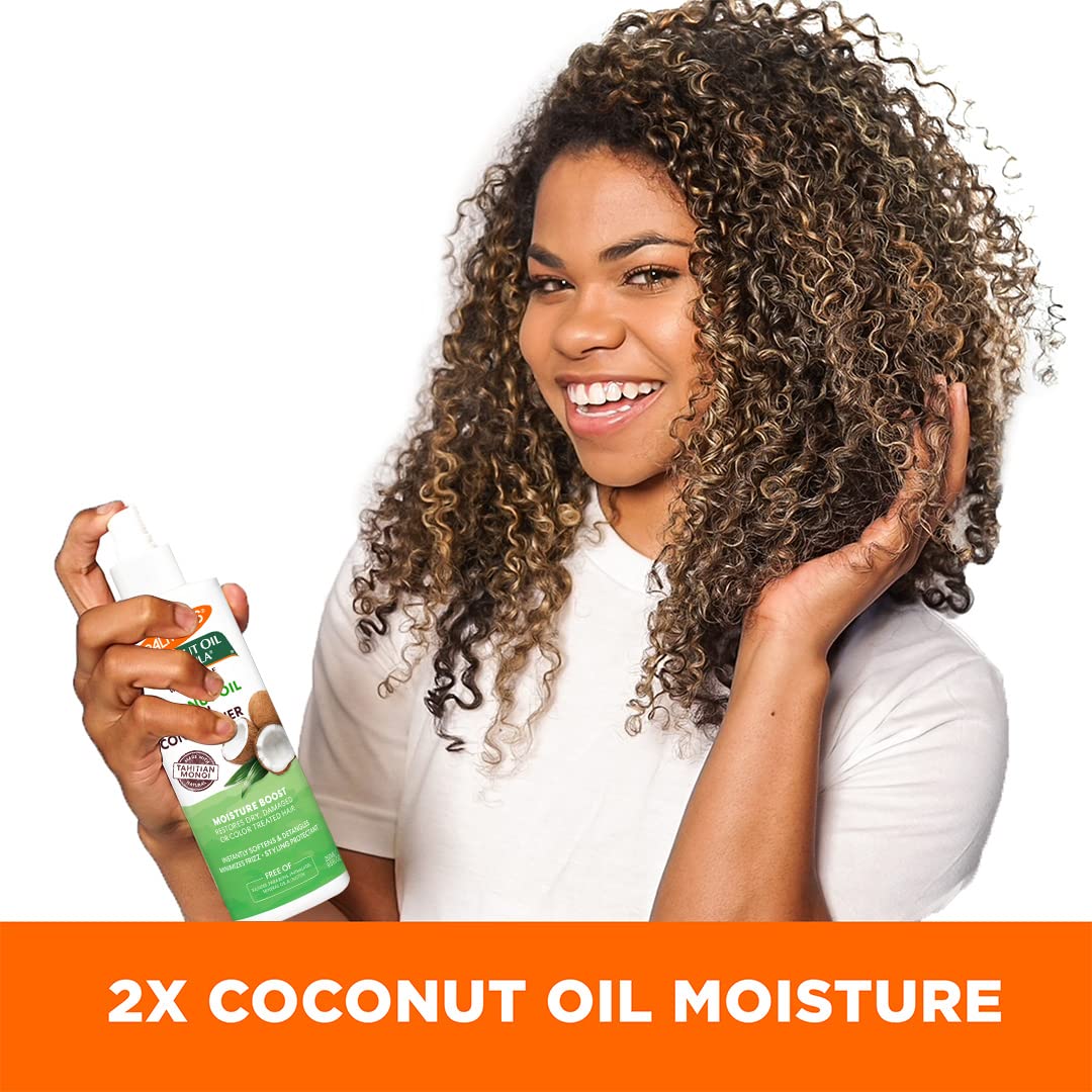 Coconut Oil Leave-In Conditioner Spray 8.5 Oz T9341