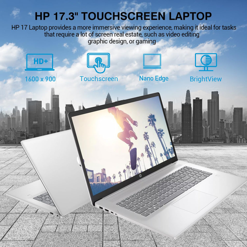 17.3 Inch Touchscreen Laptop Intel i7 Windows 11 Pro 64GB RAM 2TB SSD N520675
