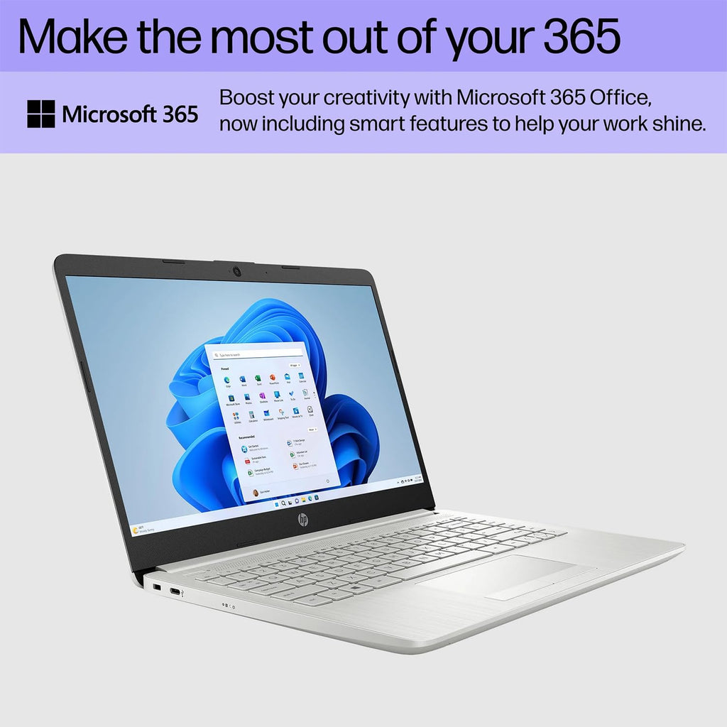 Silver 14" HD Display Intel Quad-Core Laptop R170890